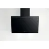 Hotpoint PHVP62FLTK 60cm Chimney Cooker Hood in Black