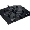Hotpoint FTGHG641D/HBK 60cm Gas Hob with Front Control in Black