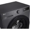 LG F4Y510GBLN1 10kg Steam™ Washing Machine in Slate Grey_angled