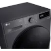 LG FDV709GN 9kg Dual Inverter Heat Pump™ Tumble Dryer in Slate Grey_angled