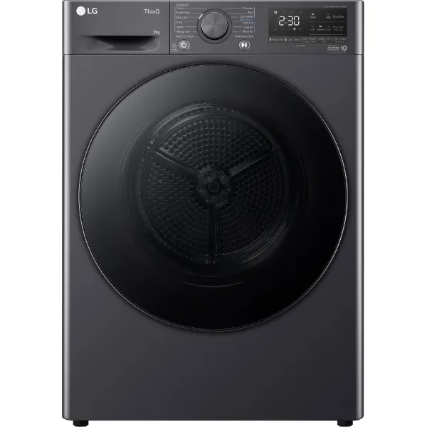 LG FDV709GN 9kg Dual Inverter Heat Pump™ Tumble Dryer in Slate Grey_main