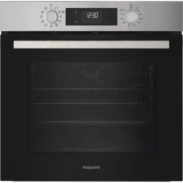 Hotpoint Class 2 Multiflow HOM258HXUK Single Electric Fan Oven in Stainless Steel