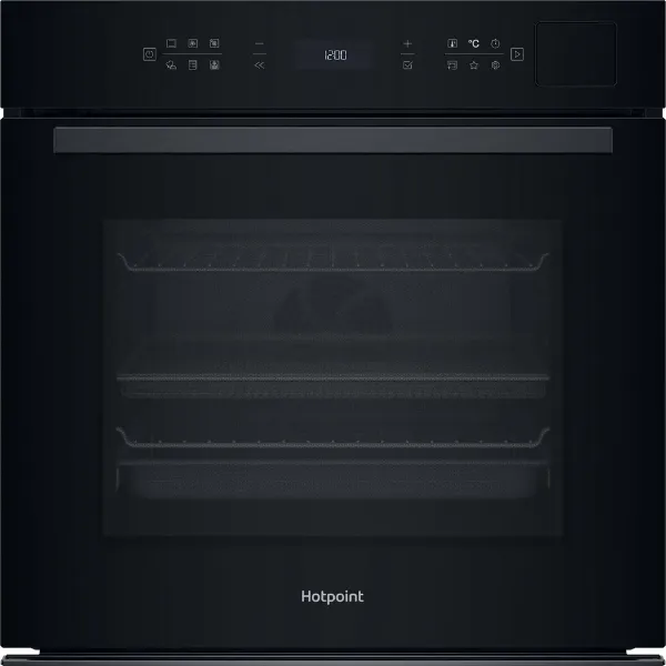 Hotpoint HOI6A8PT1SBUK Class 6 60cm Built-In Single Pyrolytic Oven with ActiveMultiflow and ActiveSteam
