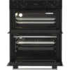 Hotpoint DUH10DB 72cm Built Under Double Fan Oven with Enamel Liners