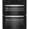Hotpoint DUH10DB 72cm Built Under Double Fan Oven with Enamel Liners