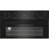 Hotpoint DIH82G1AB 89cm Built In Double Fan Oven with Air Fry and Telescopic Shelf