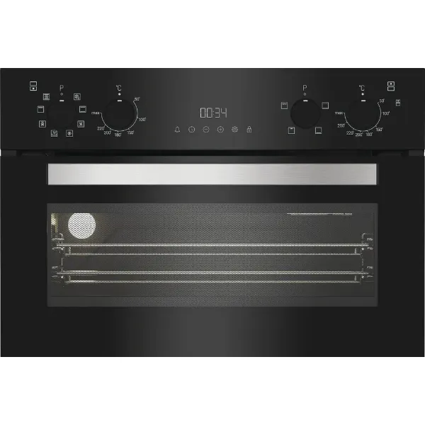 Hotpoint DIH82GB 89cm Built In Double Multifunction Oven with Catalytic Liners