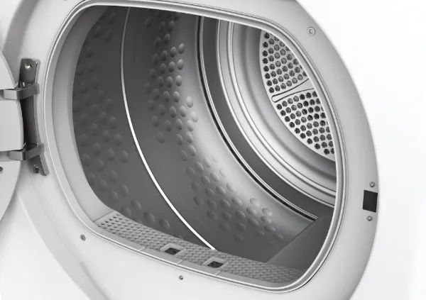 Hoover H-Dry 300 HLE H8A1LE-80 8kg Heat Pump Tumble Dryer - White_drum