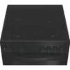 Indesit IDE6VMB 60cm Electric Double Cooker with Ceramic Hob in Black
