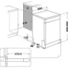 Indesit DFO 3T133 F UK Freestanding Dishwasher in White