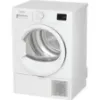 Indesit CYSD82DWWUK 8kg Heat Pump Tumble Dryer with Steam Technology in White