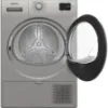 Indesit CYD92DSSUK 9kg Heat Pump Tumble Dryer with Steam Technology in Silver