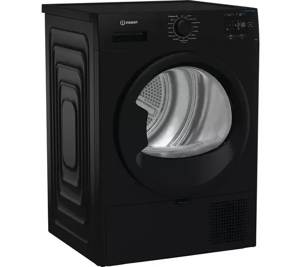 Indesit CYD92DBBUK 9kg Heat Pump Tumble Dryer in Black