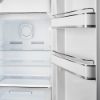 Smeg FAB28RBL6UK 60cm 50’s Style Right Hand Hinged Free Standing Refrigerator In Black
