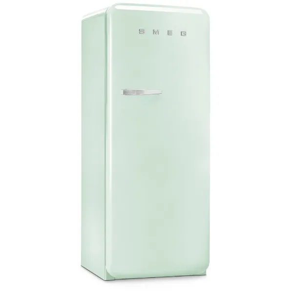 Smeg FAB28RPG6 60cm 50’s Style Right Hand Hinged Free Standing Refrigerator In Pastel Green