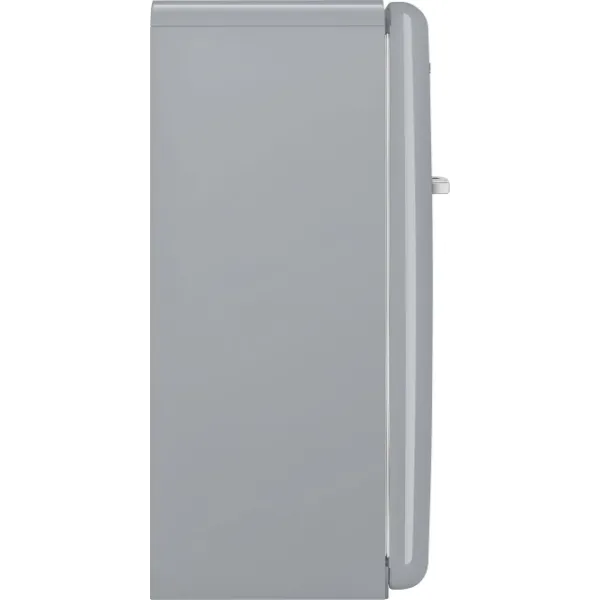 Smeg FAB28RSV6 60cm 50’s Style Right Hand Hinged Free Standing Refrigerator In Silver