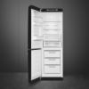 Smeg FAB32LBL6UK 60cm 50’s Style Fridge Freezer Right Hand Hinged In Black