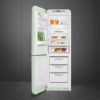 Smeg FAB32LPG6UK 60cm 50's Fridge Freezer Left Hand Hinge in Pastel Green