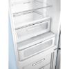 Smeg FAB32RPB6UK 60cm 50’s Style Fridge Freezer Right Hand Hinged In Pastel Blue