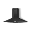 Elica ACUTA-BLK Wall Mounted Cooker Hood in Black 