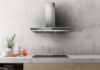 Elica ADELE-AT-BSS-90 90cm Wide Wall Mounted Cooker Hood in Stainless Steel/Black Glass