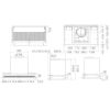Elica BOXN-AD-DRY-120 Boxin Advance Dry 120cm Integrated Cooker Hood in Stainless Steel 