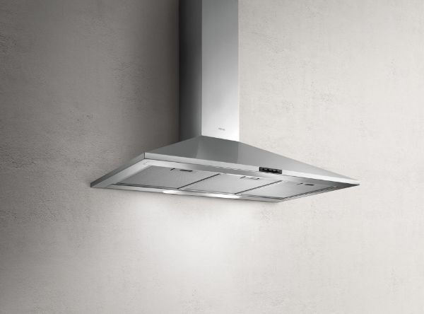 Elica MISSY-LED-90 90cm Wall Mounted Cooker Hood in Stainless Steel