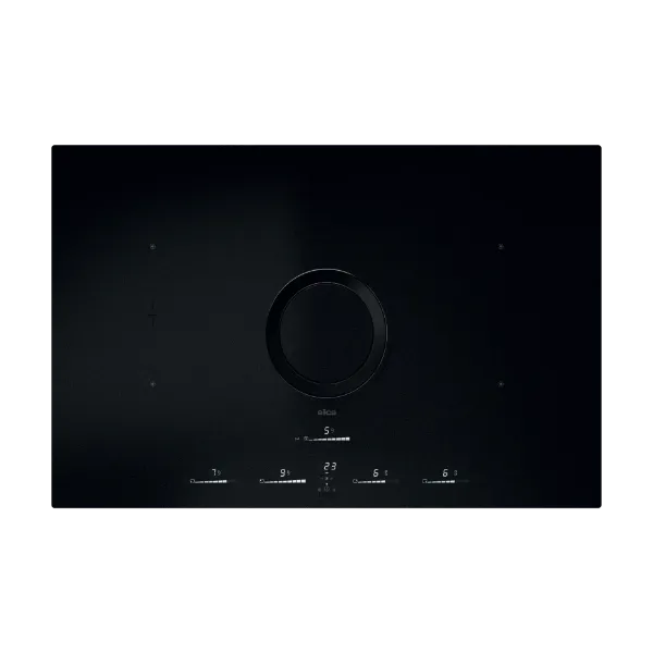 Elica NT-SW-GL-EVO-BL NikolaTesla SWITCH GLOW EVO 80cm Venting Hob in Black