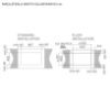Elica NT-SW-GL-EVO-RA NikolaTesla Switch Glow Raw 80cm Induction Venting Hob in Black