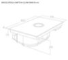 Elica NT-SW-GL-EVO-RA NikolaTesla Switch Glow Raw 80cm Induction Venting Hob in Black