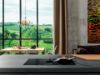 Elica NT-SW-GL-EVO-RA NikolaTesla Switch Glow Raw 80cm Induction Venting Hob in Black