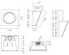 Elica OM-AIR-AT-WH Om Air 75cm Wall Mounted Cooker Hood in White
