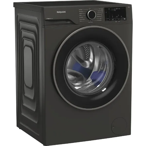 Hotpoint HB103GCAREUK Fabric Care 10kg Freestanding Washing Machine in Grey