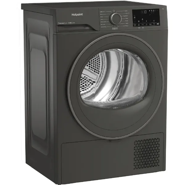 Hotpoint CHSD82MGGUK 8kg Heat Pump Tumble Dryer with PetHairCare in Grey