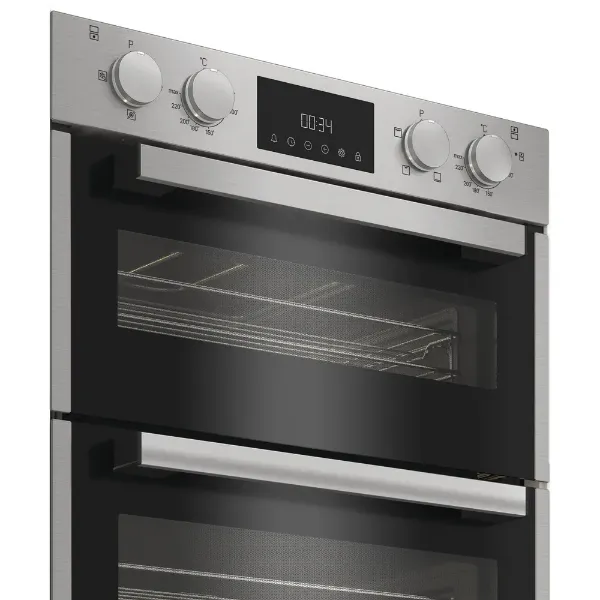 Hotpoint DUH12D1IX Built Under Electric Fan Double Oven in Stainless Steel