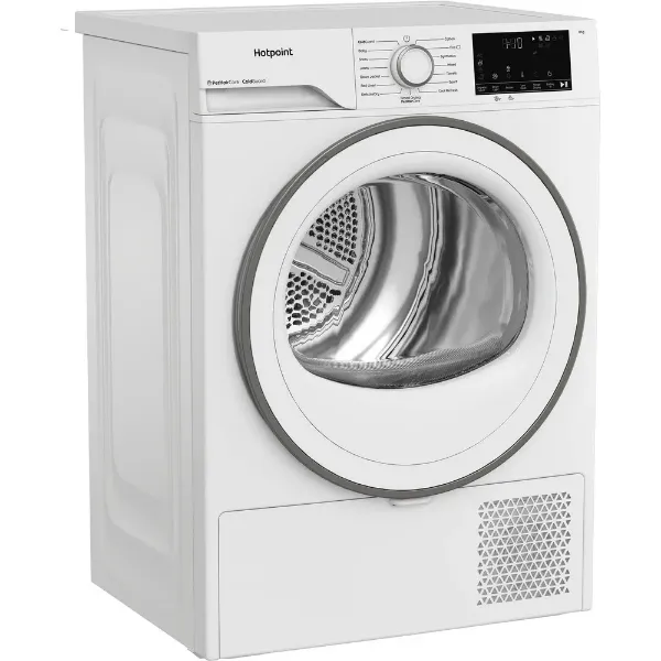 Hotpoint CHSD82MWWUK 8kg Heat Pump Tumble Dryer with PetHairCare in White