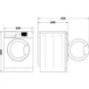 Indesit EWDE861483WUK 8/6kg Washer Dryer in White