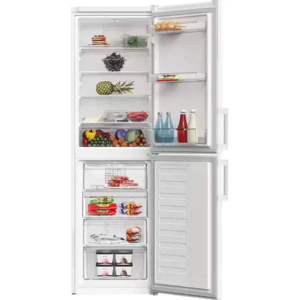 Indesit IKNH1261W4UK 55cm No Frost 50/50 Fridge Freezer in White