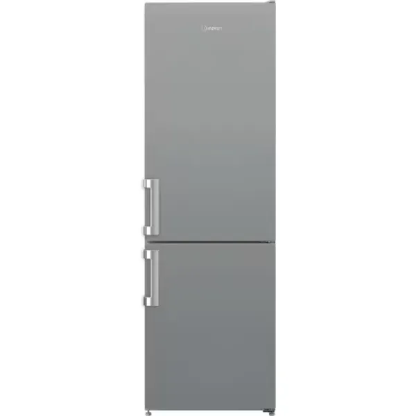Indesit IKNS1261S4UK 55cm Low Frost 60/40 Fridge Freezer in Silver