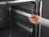 Miele H7364BP Built-In Electric Single Oven in CleanSteel with Pyrolytic Cleaning