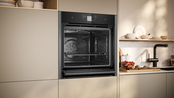 Neff B64VT73G0B Built In Oven With Added Steam Function And Slide & Hide®