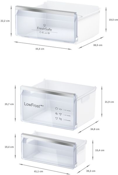 Neff KI5872FE0G Built In Fridge-Freezer
