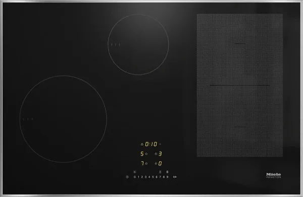Miele KM7474FR 80cm 4 Zone Induction Hob with PowerFlex