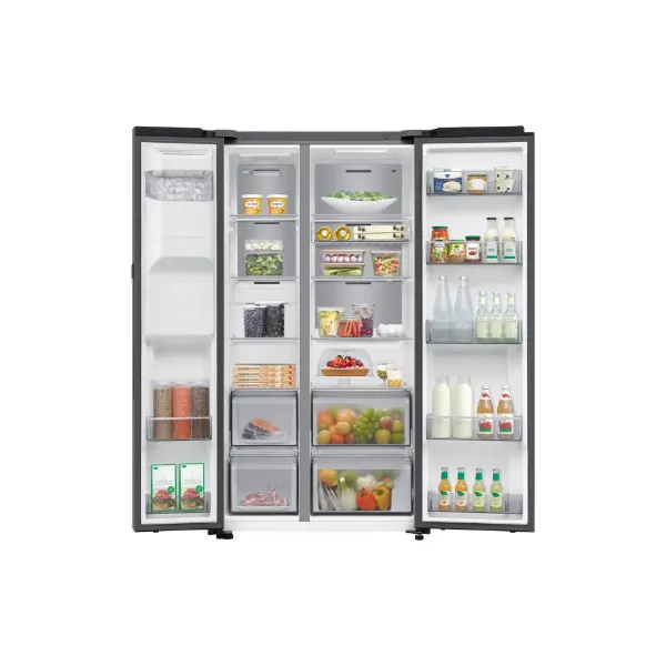 Samsung RS90F64EETEU 91.2cm 60/40 Total No Frost American Fridge Freezer - Silver
