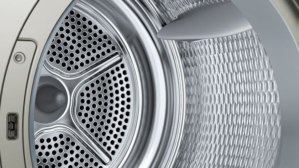 Siemens WQ46B2CXGB 9kg Heat Pump Tumble Dryer in Silver inox
