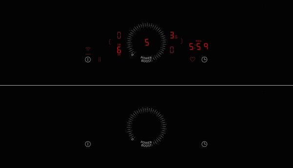Neff V58PHQ4C0 80cm Induction Hob with integrated ventilation system in Black
