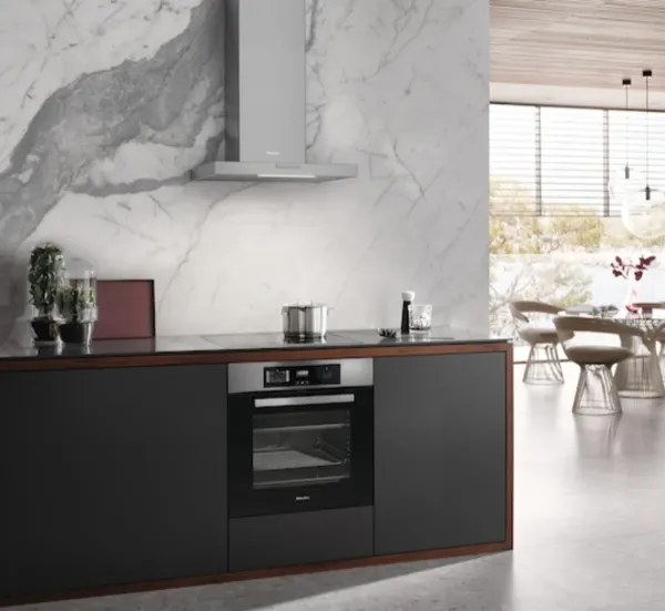 Miele DAW1620_EDST 60cm Wall Mounted Hood in Stainless Steel