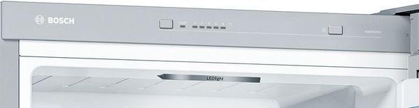 Bosch KGV33VLEAG Freestanding Fridge-Freezer In Inox-look