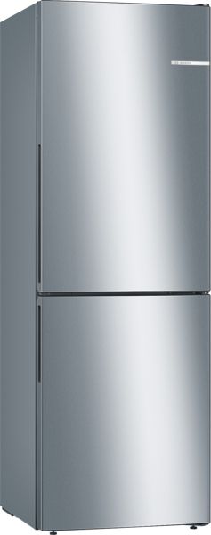 Bosch KGV33VLEAG Freestanding Fridge-Freezer In Inox-look