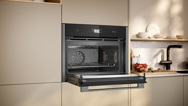 Neff C24MS31G0B Built In Compact Oven With Microwave Function in Graphite